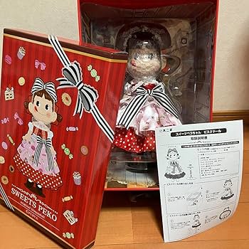 Amazon | スイーツペコちゃん ビスクドール 人形 不二家 シリアル